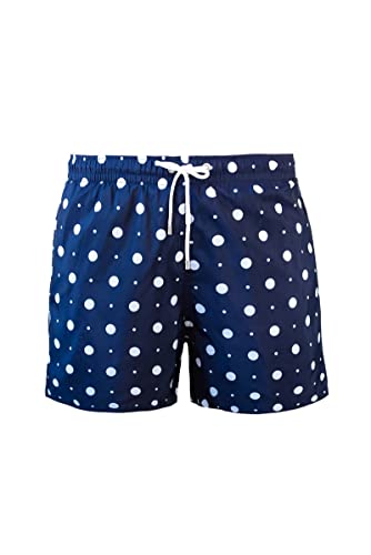 Averie Men's Nolan Board Shorts, Weiß, XXL von Averie