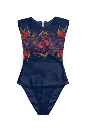 Averie Women's Swimsuit Avelina Zip Up One-Piece XS-3XL Recycled Fabric von Averie