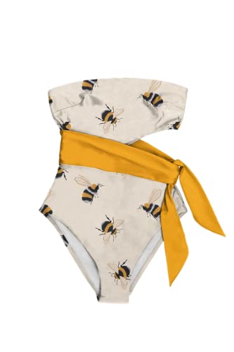 Averie Women's Swimsuit Bea Side-Tie One-Piece XS-3XL Recycled Fabric von Averie