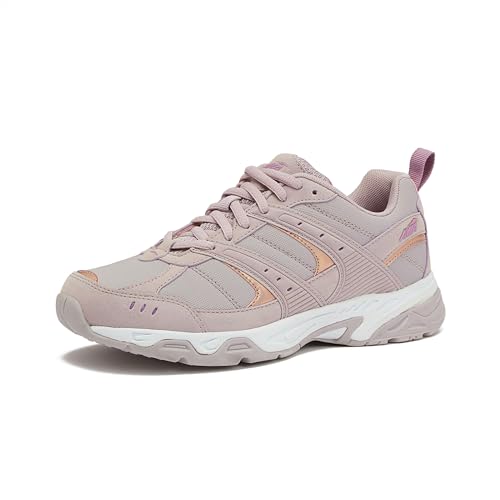 Avia Verge Damen-Sneaker – Tennis, Court, Cross-Training oder Pickleball-Schuhe für Damen, klassische schwarze oder weiße Turnschuhe mit Fußgewölbeunterstützung, breite Weite oder Größe M, von Avia