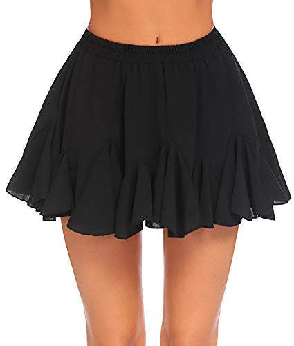 Avidlove Rock Damen Minirock Sexy Faltenrock Kurz Skirt Festival Outfit Rave Kleid Tüllrock Sommer Plisseerock Schwarz L Avidlove Rock Damen Minirock Sexy Faltenrock Kurz Skirt Festival Outfit Rave Kleid Tüllrock Sommer Plisseerock Schwarz L von Avidlove