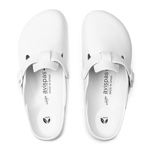 Avispas Clog Bio Eva Mule Desalia (Weiss, eu_Footwear_Size_System, Adult, Men, Numeric, medium, Numeric_47) von Avispas