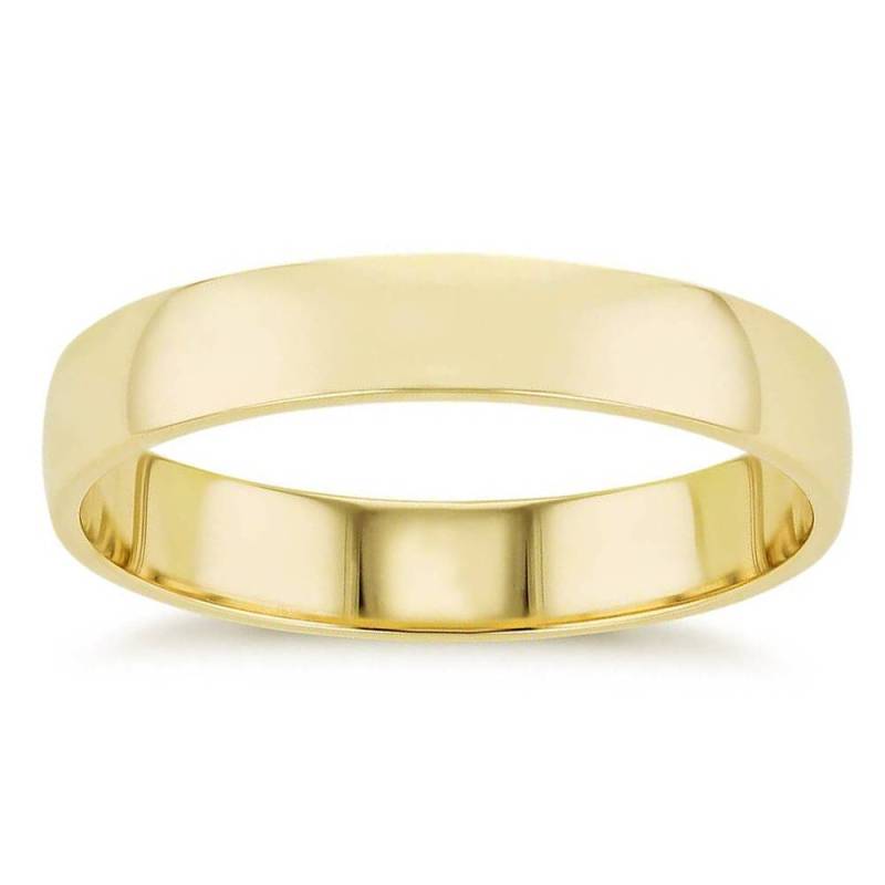 3.6 Mm 14K Gelbgold Ehering von AvitalandCoJewelry