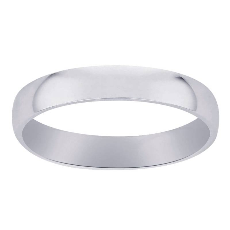 6, 0mm Comfort Fit Ehering 14K Weißgold von AvitalandCoJewelry