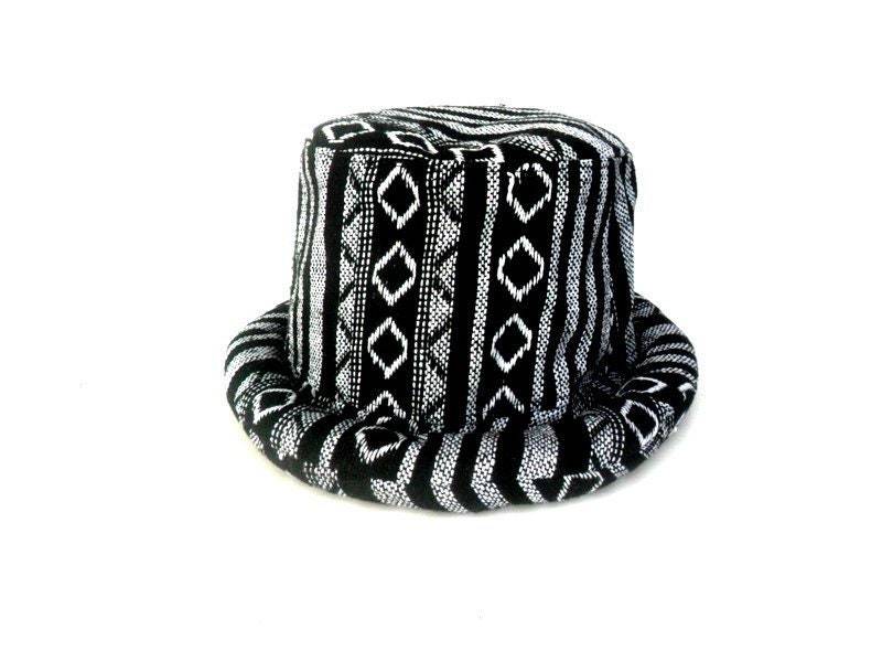 Anglerhut, Boho Hut, Hippie Hipster Sonnenhut, Vegan Rollrand, Festival Geschenk von Avivahandmade