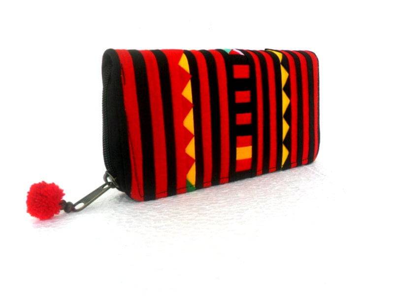 Boho Geldbörse, Portemonnaie, Geldbörse von Avivahandmade