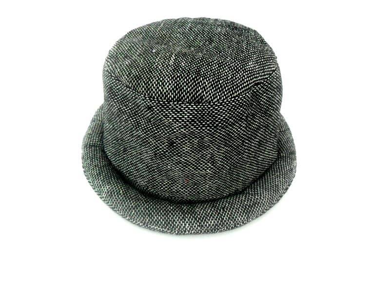 Eimer Hut, Boho Hippie Hipster Grau Rollkragen Festival Sonnenhut, Geschenk von Avivahandmade