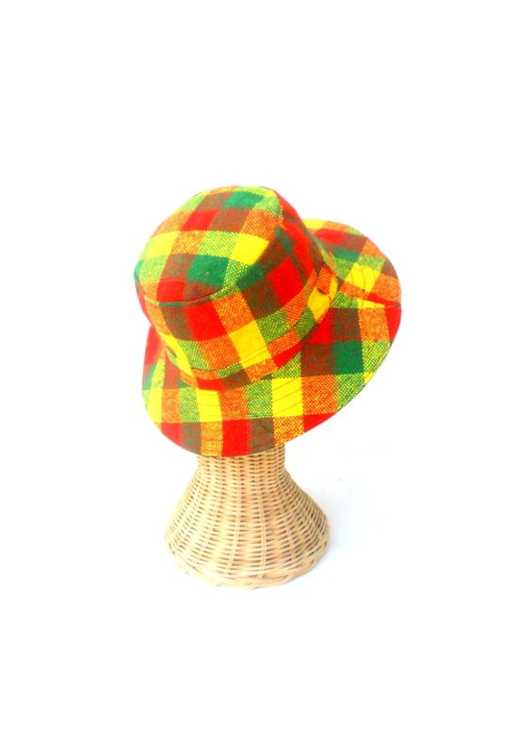 Rasta Mütze, Dreadlocks Rastafari Boho Cap, Jamaika Reggae Hippie Bucket Hat, Hanf Hut von Avivahandmade