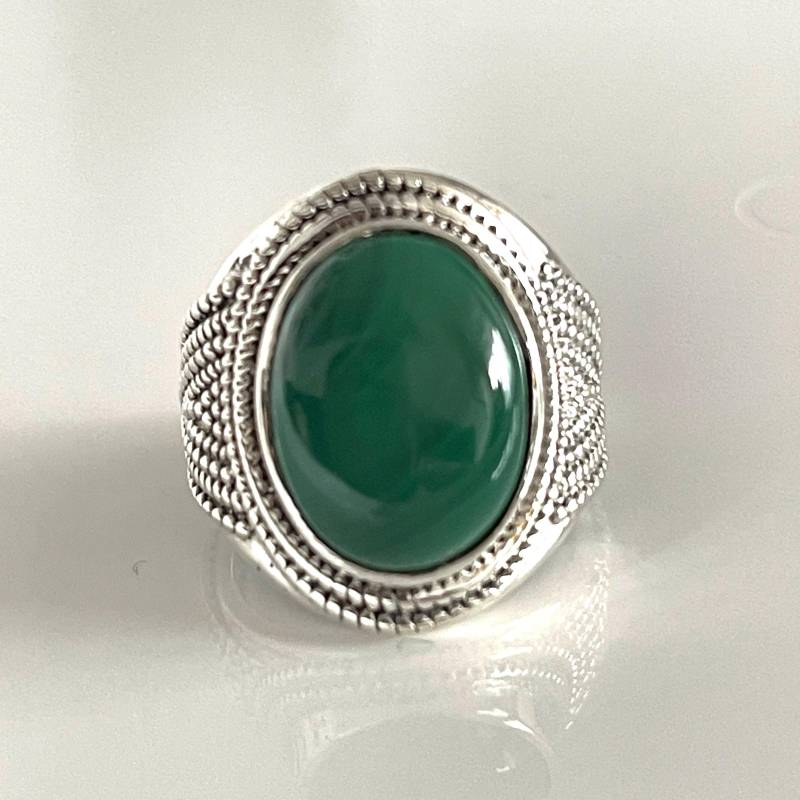 925 Gegen Den Strom Ring Breiter Malachitring Massiver Edelstein Größe 56 Und 57 Silberring Damen Herren Eleganter Echsilberring Für Sie 925 Gegen Den Strom Ring Breiter Malachitring Massiver Edelstein Größe 56 Und 57 Silberring Damen Herren Eleganter Echsilberring Für Sie von AvoMirakII