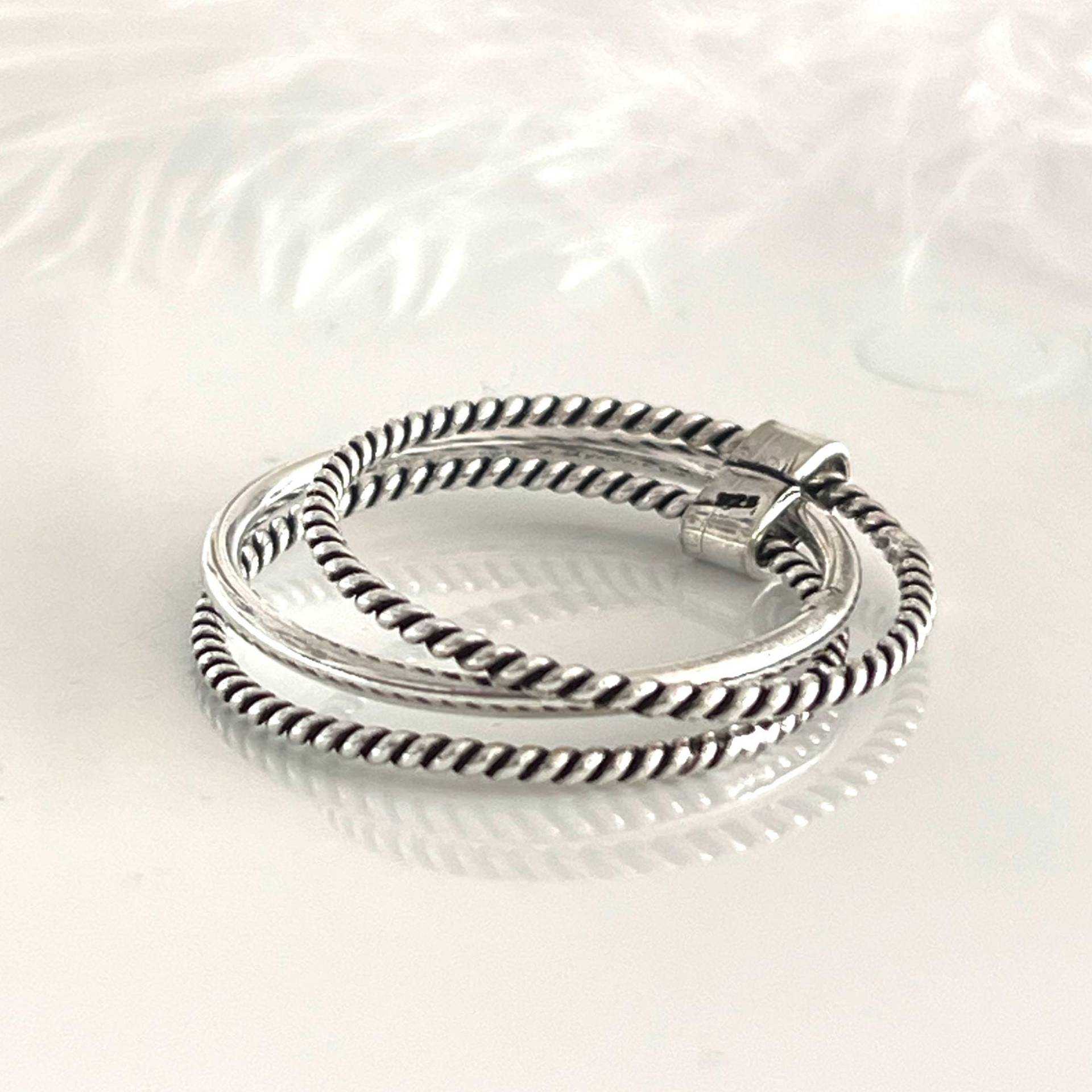 925 Stapelring Silber Schmaler Silberring 3Set Fingerring Daumenring Für Sie 925 Stapelring Silber Schmaler Silberring 3Set Fingerring Daumenring Für Sie von AvoMirakII