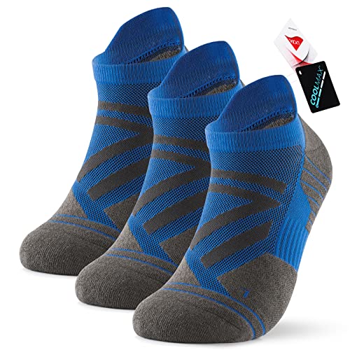 Avoalre Sportsocken Herren, Coolmax Sport Laufsocken Atmungsaktive Running Socks, Sport Socken für Laufen Jogging Walking Running Fitness von Avoalre