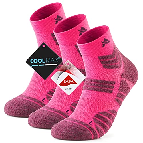 Avoalre Sportsocken Herren, Coolmax Sport Laufsocken Atmungsaktive Running Socks, Sport Socken für Laufen Jogging Walking Running Fitness von Avoalre