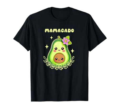 Avocado Mama Mamacado Schwangerschaftsankündigung Geschenk T-Shirt Avocado Mama Mamacado Schwangerschaftsankündigung Geschenk T-Shirt von Avocado Mama Mamacado Family Matching Costume