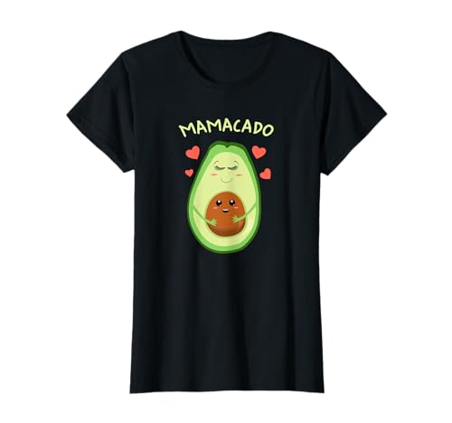 Süße Avocado Mamacado Schwangere Baby Mutter Schwangerschaft T-Shirt von Avocado Schwangerschaft Geburtstag Babybekleidung