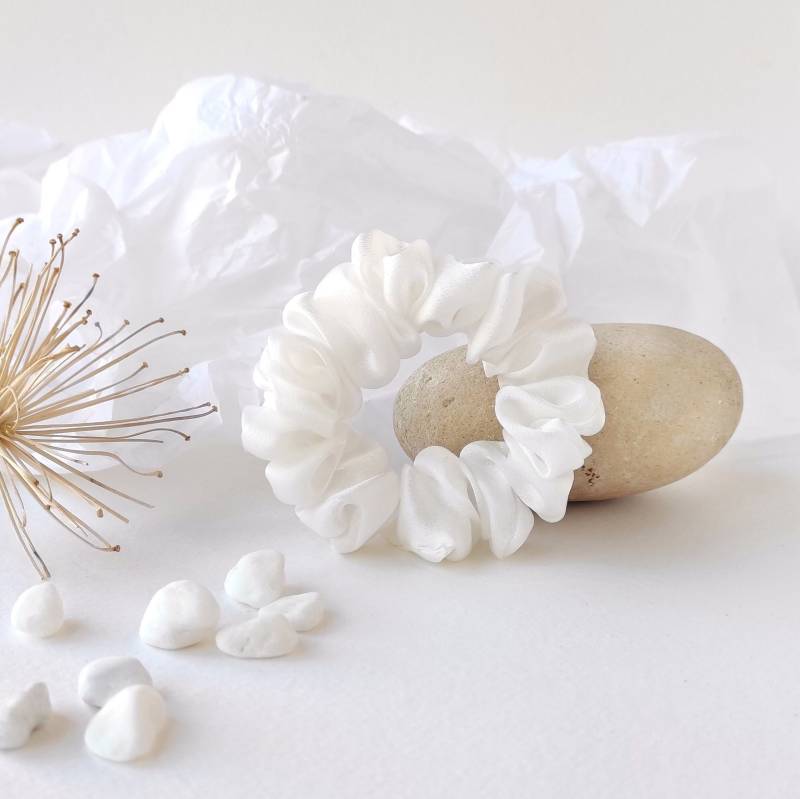 Seidenblume Satiniert Blanca Orgánica, Im Boho-stil von AvocadoAtelier