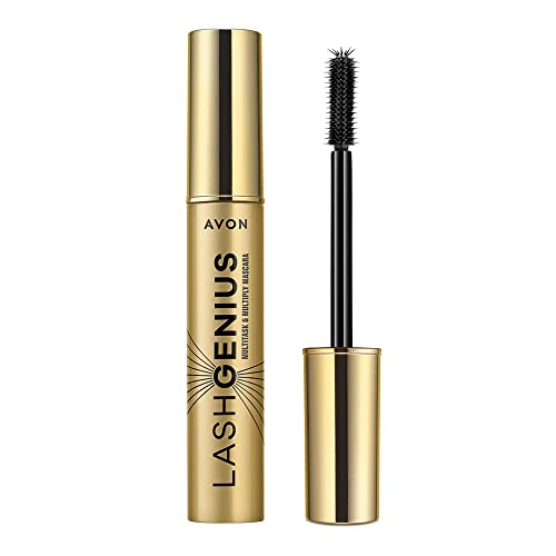 Avon Lash Genius Mascara - Volumen, Länge, Lift, Intensität, Definition - Blackest Black von Avon