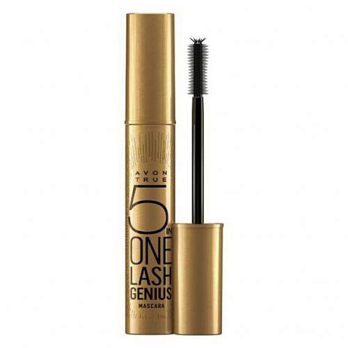 AVON TRUE 5-in-1 GENIUS Mascara Volumen/Länge/Wimperntrennung/Schwung/intensives Schwarz von Avon