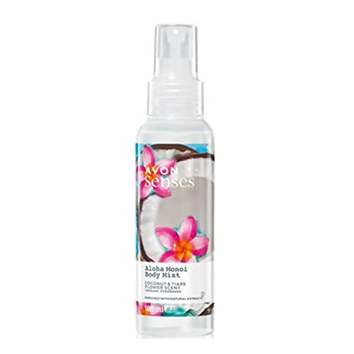 Avon Aloha Monoi Kokosnuss und Kronenblüte Duft Body Spray 100ml von Avon