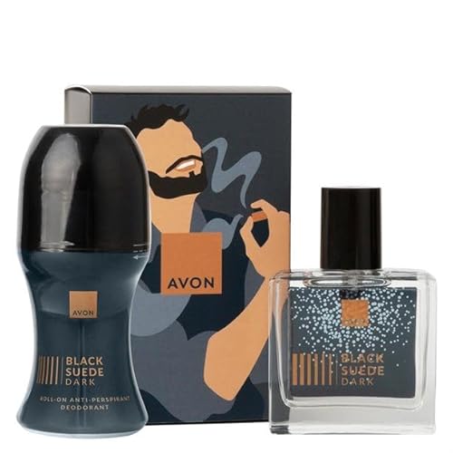 Avon BLACK SUEDE DARK Geschenkset für den Mann von Avon