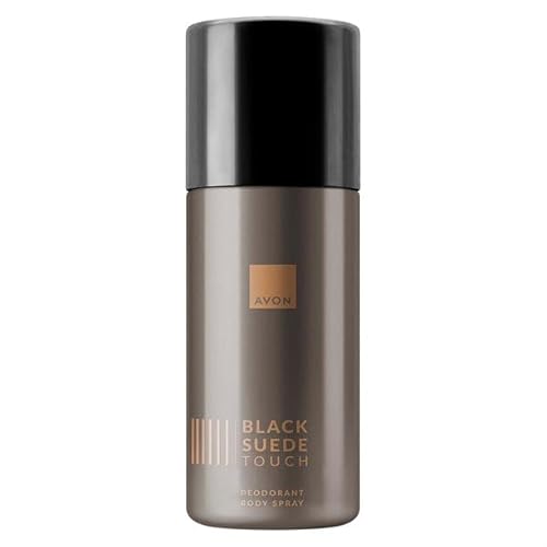 Avon Black Suede Touch für Herren Körperspray, 150 ml von Avon