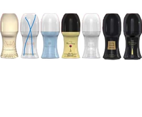 Avon Damen Deoroller-Set: 6 verschiedene Düfte - Blumenmuster, Roll-On, 300 ml von Avon