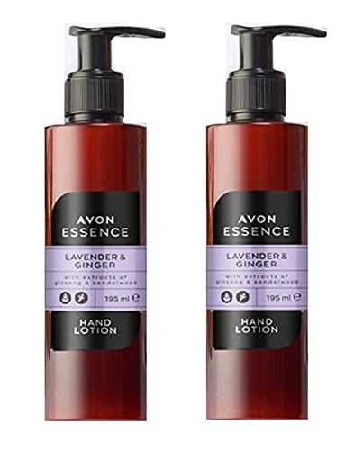Avon Essence Handlotion Lavendel und Ingwer, 195 ml = 390 ml, 2 Stück von Avon