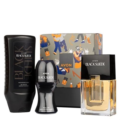 Avon Geschenkset Black Suede klassisch/maskulin ledrig-orientalischer Duft von Avon