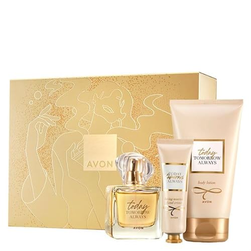 Avon Geschenkset Today Eau de Parfum/Bodylotion/Handcreme blumig/langanhaltend/edel von AVON