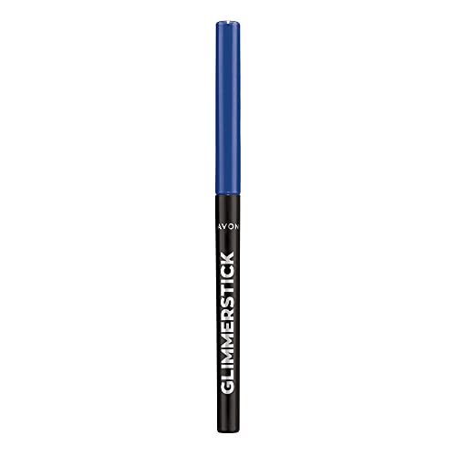 Avon Glimmerstick Eyeliner Soft-Glide-Formel - Wasserfest, 16 Stunden Halt - Azure Blue von Avon