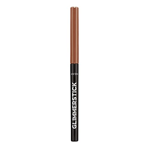 Avon Glimmerstick Eyeliner Soft-Glide-Formel - Wasserfest, 16 Stunden Halt - Bronze von Avon