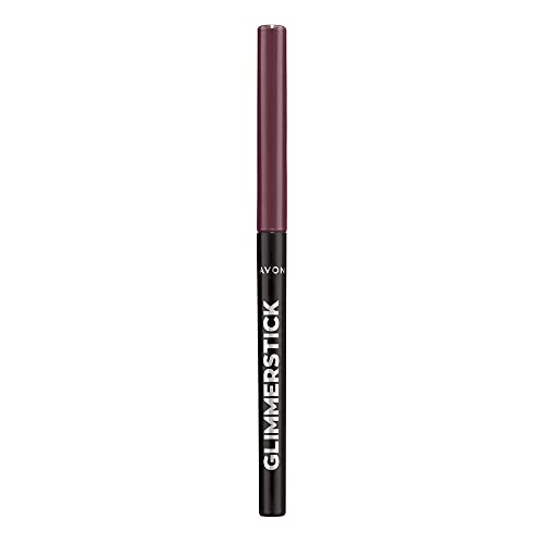 Avon Glimmerstick Eyeliner Soft-Glide-Formel - Wasserfest, 16 Stunden Halt - Majestic Plum von Avon