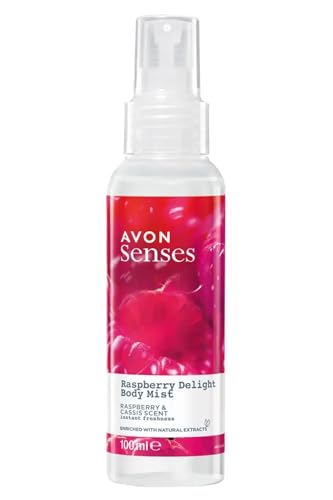 Avon Senses Body Mist 100 ml (Raspberry Delight Raspberry & Cassis) von Avon