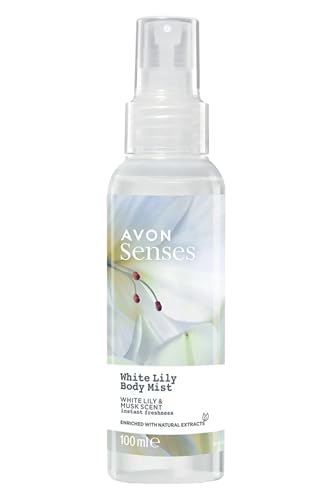 Avon Senses Body Mist 100 ml (White Lily & Moschusduft) von Avon