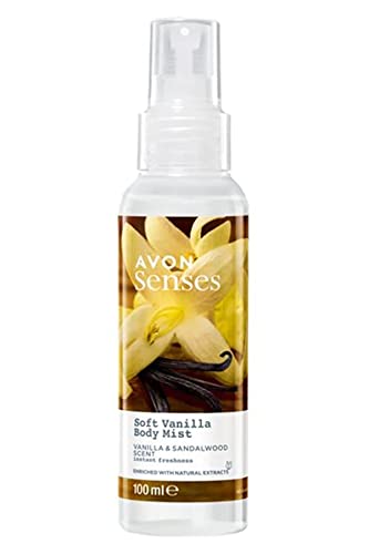 Avon Soft Vanilla Body Spray mit Vanille und Sandelholzduft 100ml von Avon