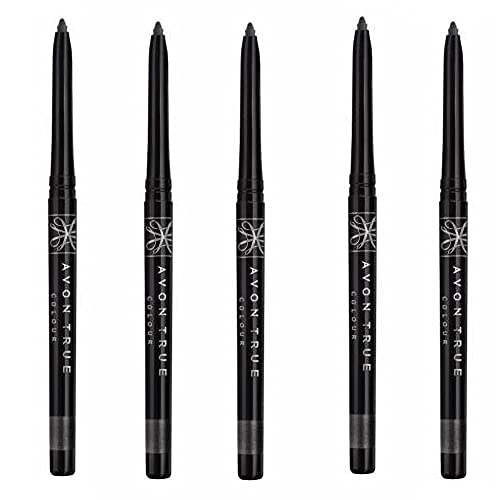 Glimmerstick Diamond Black Ice Waterproof Eyeliner Pencil X 5, [UK Import] von Avon