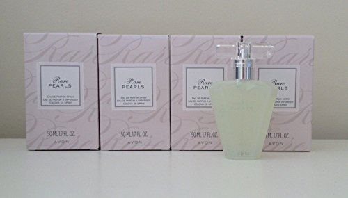Lot of 4 Avon Rare Pearls Eau de Parfum Spray 1.7 Oz. Each by AVON von Avon