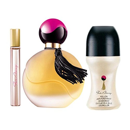 Set Far Away Avon Eau de Parfum 50 ml + Deo-Roller + Mini-Flasche 10 ml von Avon