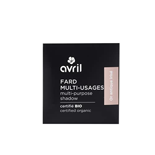 Avril - Mehrzweck-Lidschatten, organisch, weich und seidig, für Augenbrauen, Wangen, Gesicht – Vegan, zertifiziert Bio Ecocert – hergestellt in Frankreich – Nachfüllpack 2,5 g von Avril