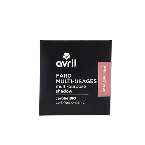 Avril Nachfüllpackung Lidschatten – Rose Gold irisierend – Bio von Avril