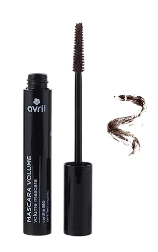 Avril - Volumen-Mascara – langanhaltend – Bio-Bienenwachs & Kornblumenwasser – 99 % natürlicher Herkunft – zertifiziert mit Bio-Ecocert-Zertifikat – hergestellt in Italien – 10 ml von Avril