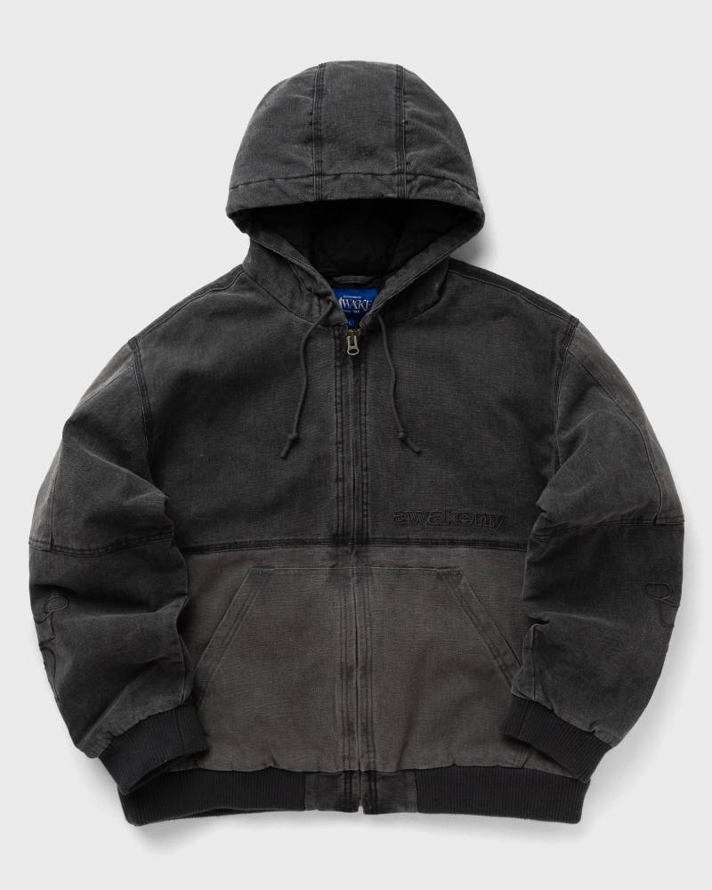 Awake HOODED JACKET men Bomber Jackets black in Größe:L von Awake