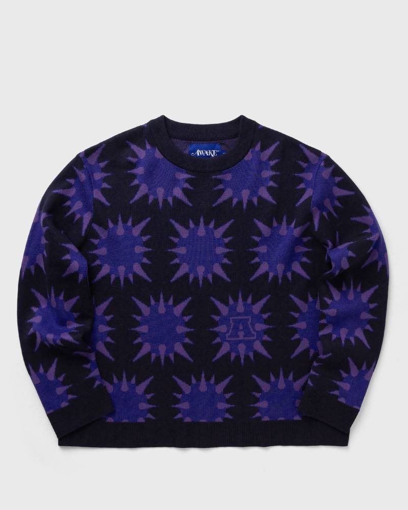 Awake SPIKE SWEATER men Pullovers blue in Größe:S von Awake