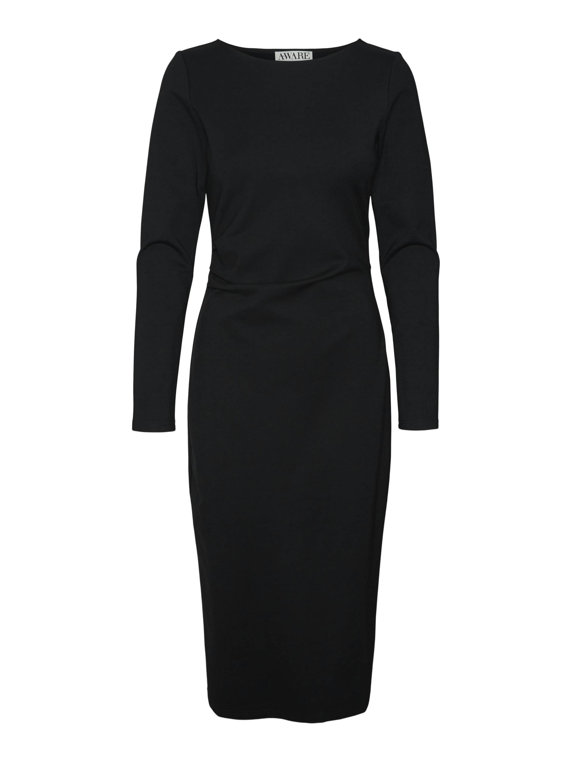 Aware - VMHIRSE LS BOATNECK CALF DRESS VMA black - Gr. - XS von Aware