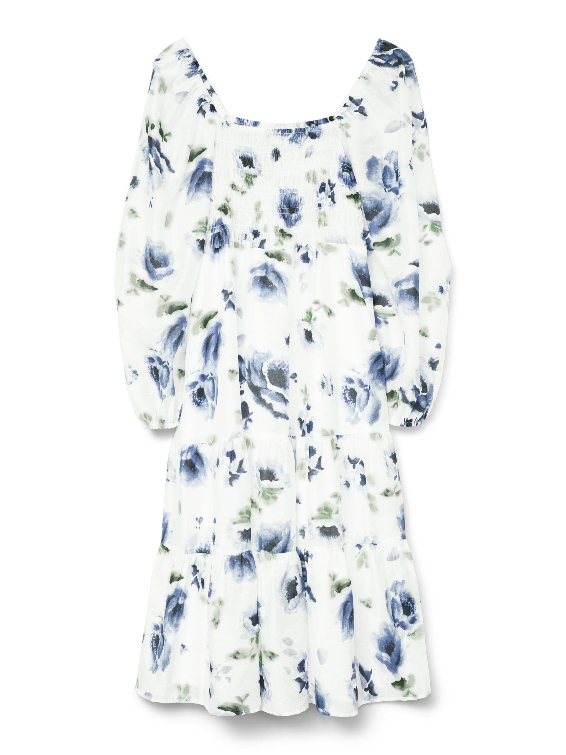 Aware - VMNORLY LS SQUARE NECK CALF DRESS VMA snow white - Gr. - XS von Aware