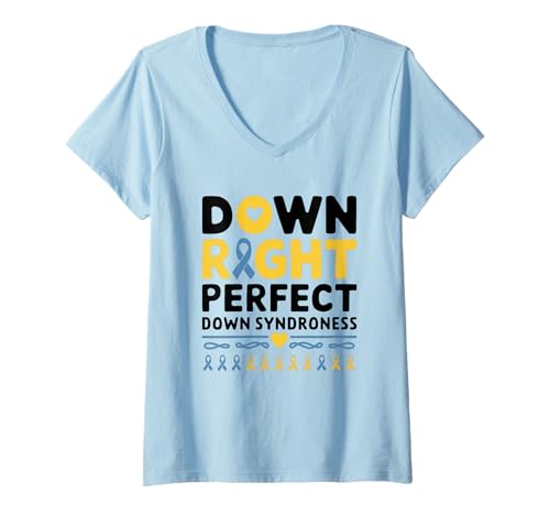 Damen Do It Right Advocate Stützbänder T-Shirt mit V-Ausschnitt Damen Do It Right Advocate Stützbänder T-Shirt mit V-Ausschnitt von Awareness Support Fundraiser Health