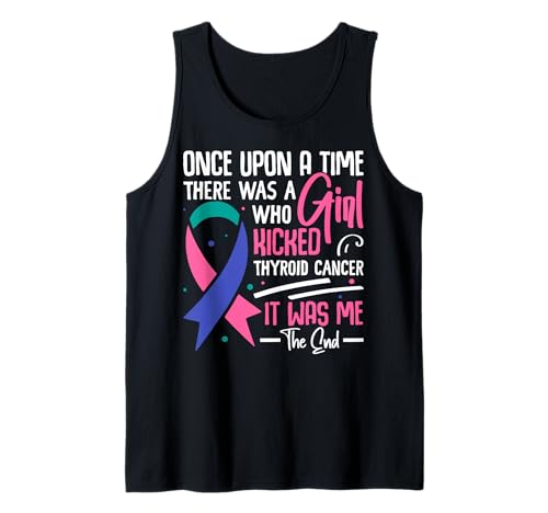 Schilddrüsenkrebs Awareness Support Girl Kicked It Tank Top Schilddrüsenkrebs Awareness Support Girl Kicked It Tank Top von Awareness Unity