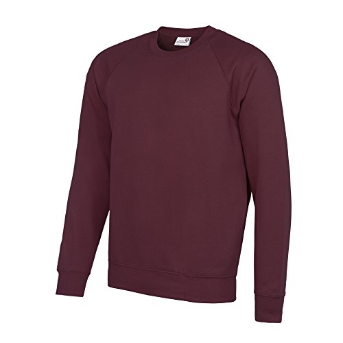 Awdis Academy unisex-baby Academy raglan sweatshirt, XL, Academy Burgundy von AWDis