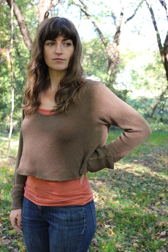 Zedernholz Pullover/Bio-Baumwolle Und Hanf von AwenAdorned