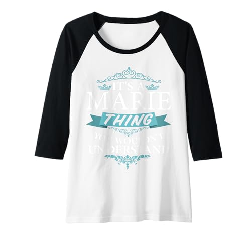 Damen It's a MARIE wouldn't Understand Raglan von Awesome Apparel