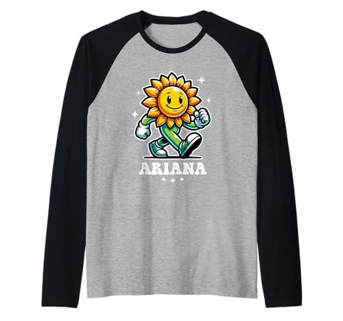Ariana Süße Sonnenblume Design für Mädchen Name Ariana Raglan Ariana Süße Sonnenblume Design für Mädchen Name Ariana Raglan von Awesome Ariana Designs for Girls Name Ariana